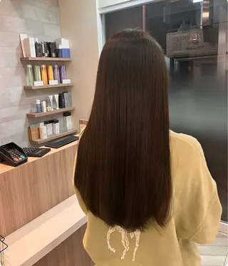 ロング カラー 川崎 唯華のヘアスタイル