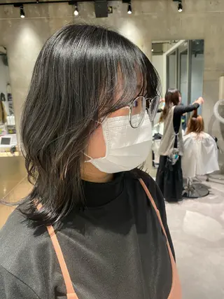 ミディアム mina🪐立川駅/ レイヤー/ボブのヘアスタイル
