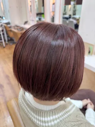 ショート KAMI-YU所属・森 千明のヘアスタイル