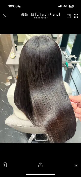 セミロング ✨骨格矯正カット✨ 中村のヘアスタイル