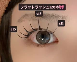 マツエク・マツパ 🎀ROAR🎀 SAYAのマツエク・マツパデザイン