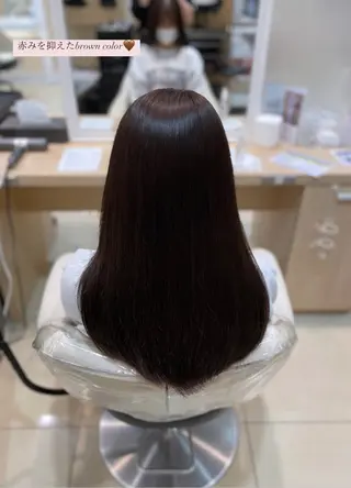 ロング カラー ✩𝐴𝑠ℎ 中目黒 浦野 遥‎✩*｡のヘアスタイル