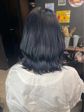 ミディアム カラー 💎透明感カラー💎 bAteAu あまねのヘアスタイル