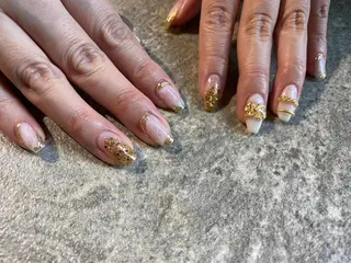 ネイル 【やり放題専門店】 スカルプ&長さ出しのネイルデザイン