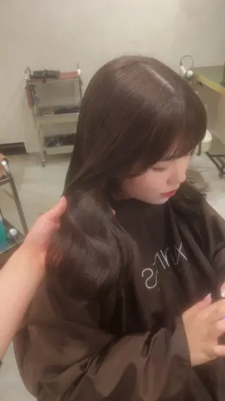 カラー 島田 愛莉のヘアスタイル