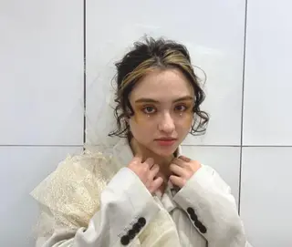 暖色カラー🍒 yume ໒꒱のヘアスタイル