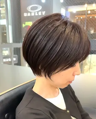 ショート HARUKI  MINATO Japan広島紙屋町店所属・hmj紙屋町店 脊戸智志のヘアスタイル