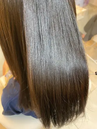 ミディアム パーマ 💎髪質改善💎艶髪 💎ブリーチ💎津村のヘアスタイル