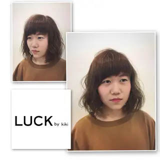 ショート ミディアム セミロング ロング パーマ 中村 卓也のヘアスタイル