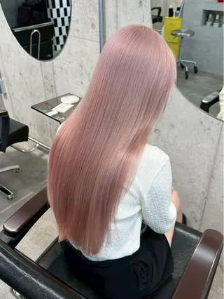 カラー ⭐️ハイトーン⭐️ 💕SAKURA💕のヘアスタイル