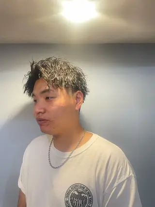 メンズ フリーランスシェアサロンルレイル所属・心斎橋/メンズ /ルレイル/地形真希のヘアスタイル
