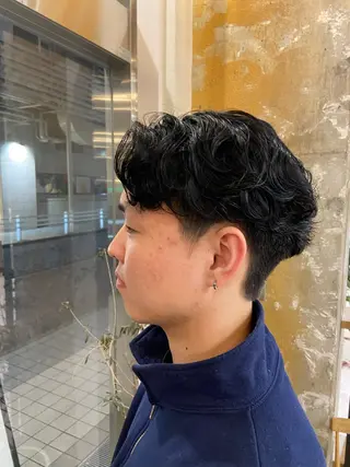 パーマ メンズ 艶カラー/縮毛矯正 /髪質改善/はるたのヘアスタイル