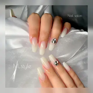 ロング ネイル 下妻市ﾈｲﾙｻﾛﾝ M_styleのネイルデザイン