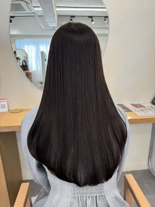 ロング カラー kato himariのヘアスタイル
