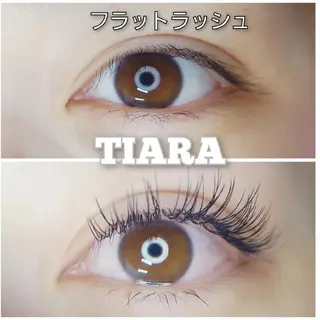 マツエク・マツパ 💡次世代LED -TIARA💡のマツエク・マツパデザイン