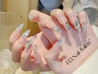 ロング H3 ネイル サロンのネイルデザイン