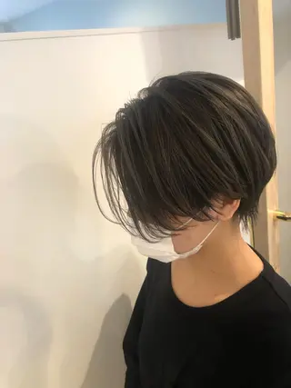 ショート 大迫 江梨のヘアスタイル
