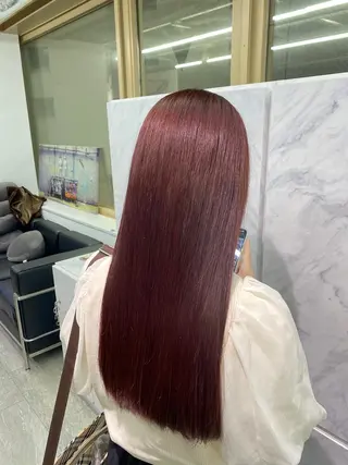 ロング カラー プルエクステ/カラー ⭐️KIR̋Aのヘアスタイル