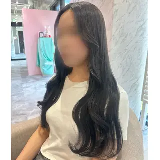 ロング カラー 🖤kana/艶髪/ 韓国風カラー🖤のヘアスタイル