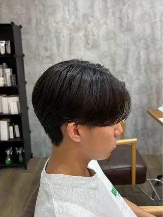 ショート パーマ メンズ カルマ・ニュアンス パーマ　須田龍世のヘアスタイル