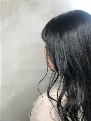 ロング カラー 韓国風レイヤー🗝要 暗透カラー📓吉祥寺のヘアスタイル