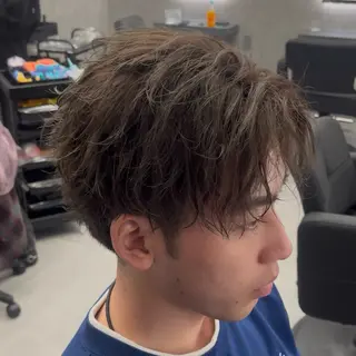 ショート ヘアアレンジ メンズ 【札幌メンズ特化】 🔥RIKU🔥のヘアスタイル