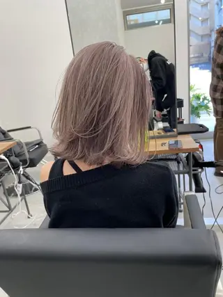 カラー キッズ アイブロウ メンズ マツエク・マツパ ヘアアレンジ ネイル ロング ケアカラーデザイナー 心斎橋/加山のヘアスタイル