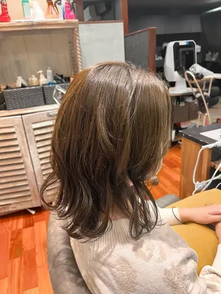 ミディアム DISCO HAIR sanc所属・木村 ときわのヘアスタイル