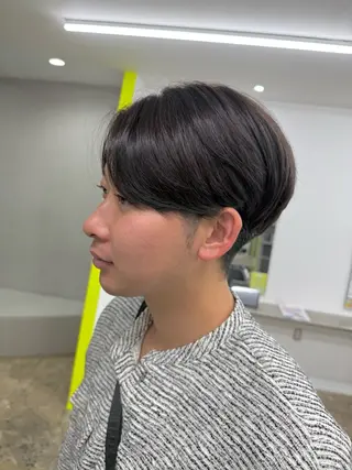 ショート 柏/メンズパーマ/ ナチュラル/颯寿のヘアスタイル