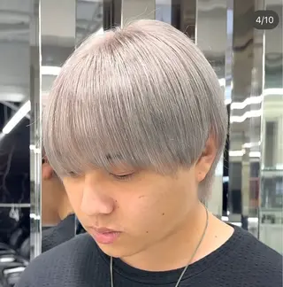 ショート ⭐️メンズ特化⭐️ パーマ カラーのヘアスタイル