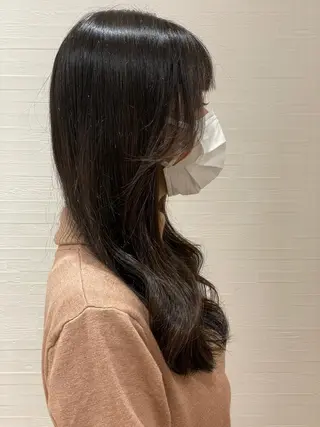 ロング 菅野 洸のヘアスタイル