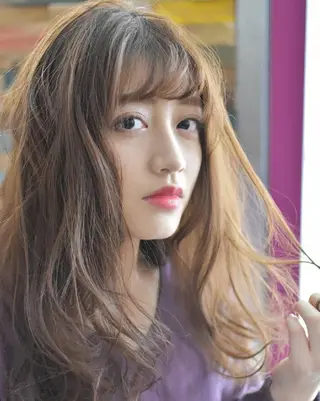 ロング 北川 裕暁のヘアスタイル