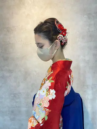 ヘアアレンジ 大天使 まいめろのヘアスタイル