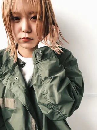 ショート カラー imai /カット/パーマのヘアスタイル