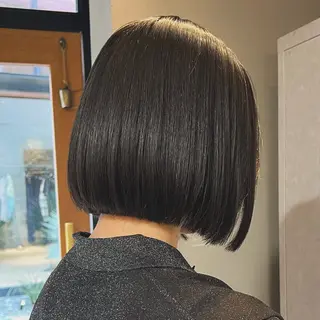 ショート カラー 神戸ボブ✂️ ioe三宮/田 伸佳のヘアスタイル