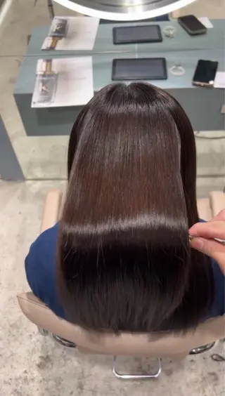 ミディアム ✨髪質改善 縮毛矯正 艶髪 立川 コウキ✨のヘアスタイル