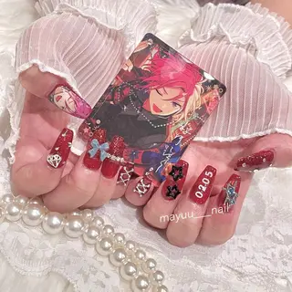 ネイル 🎀 Mayu 🎀痛ネイルのネイルデザイン