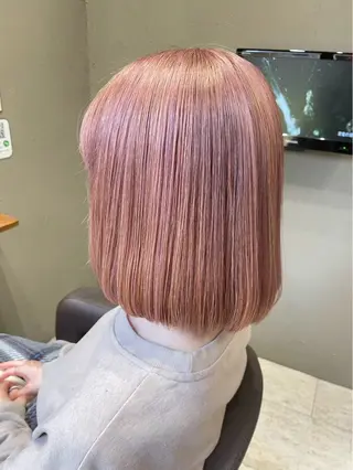 ミディアム カラー hair make ERTE所属・ヘアーメイクエルテ 六甲アイランド　宮田のヘアスタイル