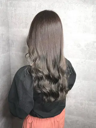 ロング カラー 🌿海山龍馬🌿前髪 /顔まわり/レイヤーのヘアスタイル