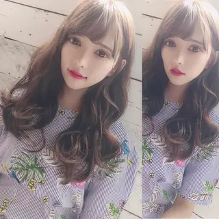 ミディアム カラー 代官山/恵比寿所属・髪質改善/縮毛矯正 専門 代官山/恵比寿のヘアスタイル