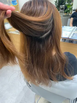 ロング Beautism Elm所属・✨カットパーマ募集中 ✨帆斗✨のヘアスタイル