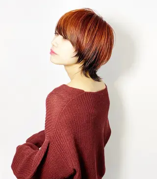 ショート カラー 大橋 拓巳のヘアスタイル