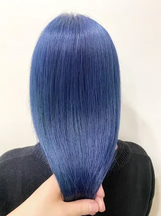 ロング カラー 服部 樹季のヘアスタイル