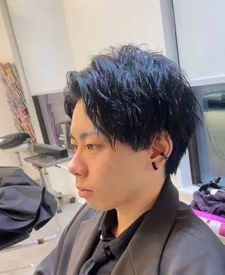 カラー パーマ メンズ un.所属・un. aiのヘアスタイル