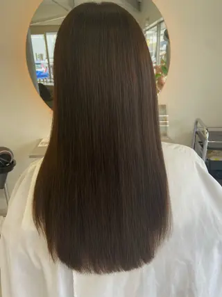 セミロング 福田 文太のヘアスタイル