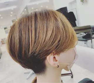 ショート KANGOL SALON　富山 セントラル所属・清水 理恵子のヘアスタイル