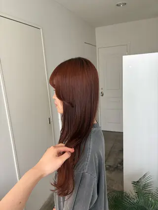 ロング カラー ショートモデル募集中 ヨシノヒメカのヘアスタイル