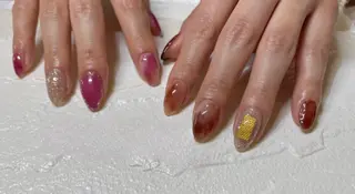 ネイル eye and nail ビジュゥ　石橋阪大前店所属・bijou石橋店 Mayukoのネイルデザイン