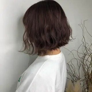 ショート カラー miyu /大阪美容室のヘアスタイル