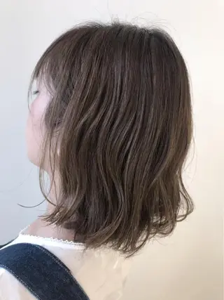 ミディアム 奥井 将希のヘアスタイル